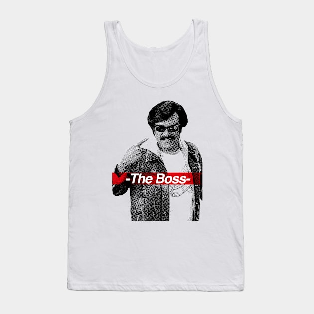 THE BOSS, Rajinikanth Tank Top by dimanch